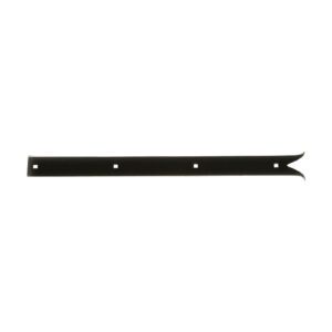 Contre-penture droite - queue de carpe - 39x3 - trous carrés 7,5