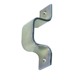 Screw-in clamp striker for horse stable latch with security
