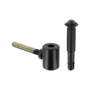 Gond à scellement chimique - axe Ø14 - M10 - aluminium