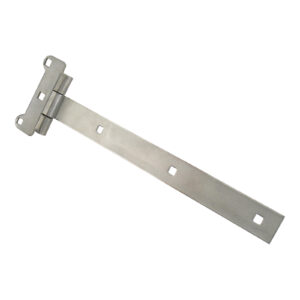 Penture charnière festonnée - bout carré - 30x3 - trous carrés de 7,5