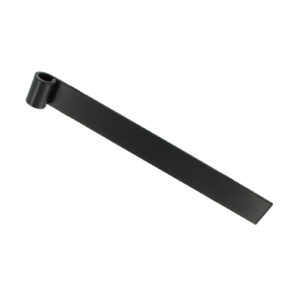 Penture droite - bout carré - Ø14 - 34x3,5 - non percée