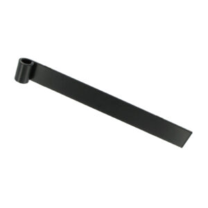 Penture droite - bout carré - Ø14 - 34x4,5 - non percée