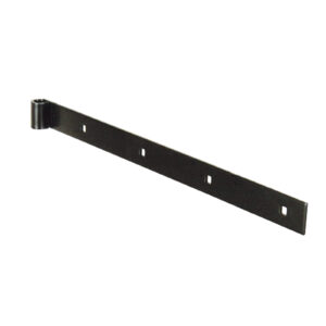 Straight strap hinge - square end - 34x4.5 mm