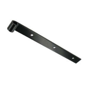 Penture droite - bout carré - Ø14 - 34x4,5 - trous ronds de 8