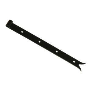 Straight strap hinge - fish tail end - 34x3.5 mm