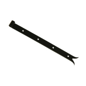 Straight strap hinge - fish tail end - 34x4.5 mm