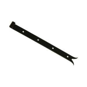 Straight strap hinge - fish tail end - 50x6 mm