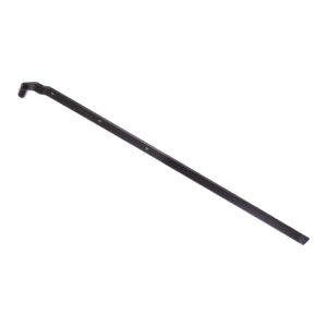 Penture droite recoupable - bout carré - Ø14 - 39x4,7 - trous carrés de 7,5 - déport 38x70