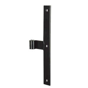 Intermediate T strap hinge  - square end - Ø14 - H.240 - 30x4.5 - 7.5 mm square holes - offset 50