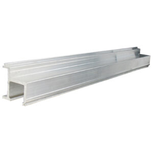 Top guide rails, section and end caps