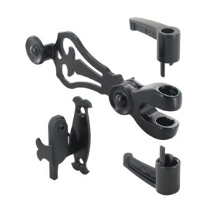 Espagnolette bolt pack -  with short end caps and support with security  features - Alliance