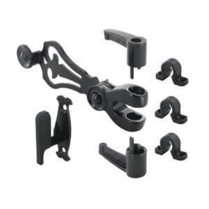 Sachet d'espagnolette Alliance avec embouts courts, support sans sécurité et colliers