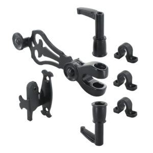 Espagnolette bolt pack -  with long end caps, support with security  features and collars - Alliance