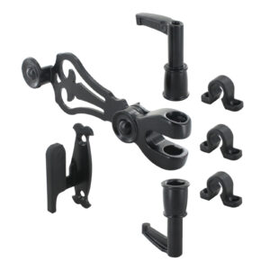 Espagnolette bolt pack -  with long end caps, support without security  features and collars - Alliance