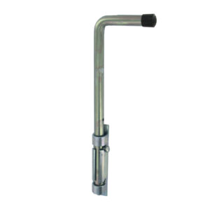 Verrou baïonnette pro démontable sur platine étroite réglable