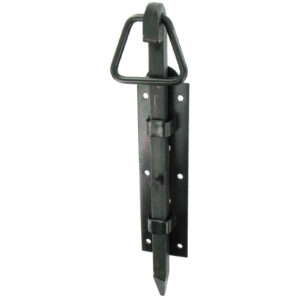 Forged bolt barrier latch with handle