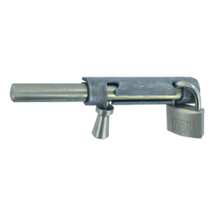 Pear knob weld-on  pro hasp padlock latch without steel striker
