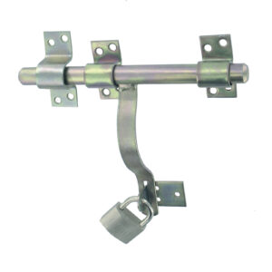 Bracket latch with striker and male hasp - Vervelle