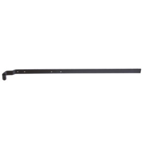 T strap hinge  - square end - Ø14 - 39x4.7 - offset 48x85 - 6.5 mm square holes - InviRenov®