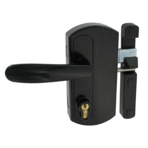 Serrures Modulox GB à pêne levant en applique pour portail battant et gâches