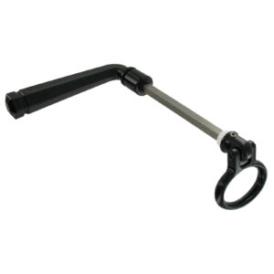 Anneau articulé et béquille Rustique avec carré de 7