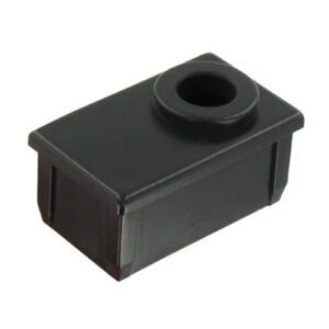 Composite drilled end cap - 50x30 mm - for 50x30 mm profile, Th.1.8 mm