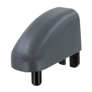 T-shaped hinge plate with aluminium fairing, W.45 - Ø12 pivot , H.25 mm