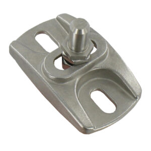 Crapaudine monobloc réglable - Ø12 - inox