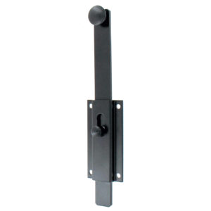 Targette droite - L.220 - manoeuvre tringle avec bouton