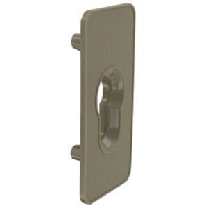 Rosace cuvette pour serrure EA à pêne levant avec vis non apparentes