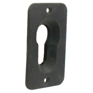 Rosace cuvette pour serrure EA à pêne levant avec vis apparentes