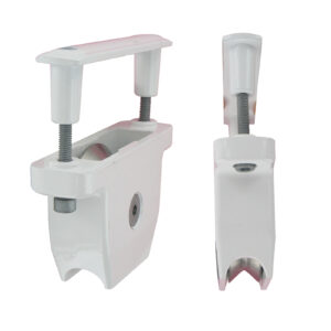 Wheel  - Ø60 - surface mounted with fastening plate for V-shaped rail