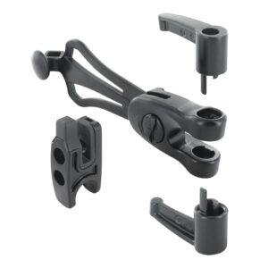 Pack of Espagnolette bolt with  end caps - Alliance Clic