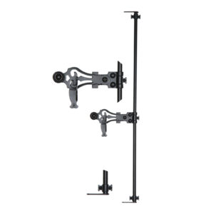 Espagnolettes tige ronde pleine avec embouts droits soudés