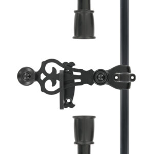 Espagnolettes Alliance aluminium avec embouts longs