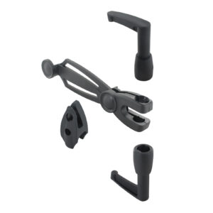 Composite Espagnolette bolt pack with long end caps and support - Alliance