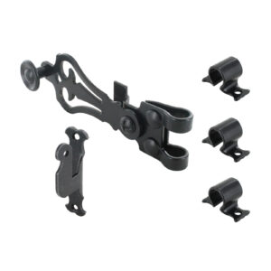 Sachet d'espagnolette pour tige ronde avec support sans sécurité