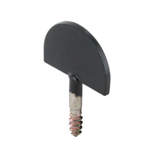 Half-round shutter end stop