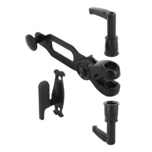 Espagnolette bolt pack with long end caps and support without security  features - Alliance Style