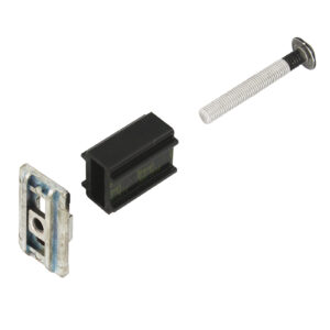 Set of 6.5 and 7.5 mm square holes T strap hinge  - bar T strap hinge  assembly - InviRenov®