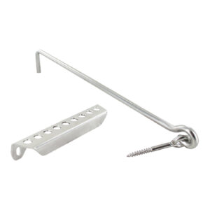 316L marine grade stainless steel hook and rack
