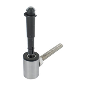 Gond à scellement chimique avec axe - Ø14 - M10xL.80 - inox