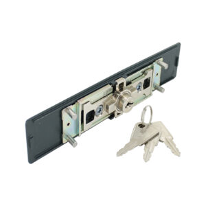 Security cylinder lock for blade - thickness 13 to 15mm - 2 long pivot - H.9 - AA80