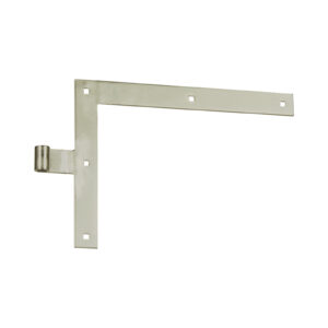 Penture équerre - bout carré - Ø16 - H.250xL.370 - 40x5 - trous carrés de 7,5