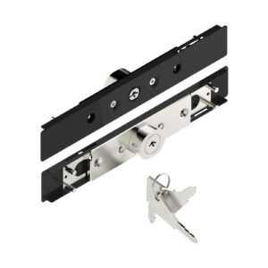Security cylinder lock for blade - thickness 13 to 15mm - 2 long pivot - H.9 - AA40