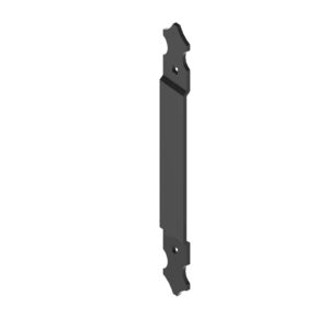 Penture intermédiaire - 34x4 - H.300 - trous carrés de 7,5