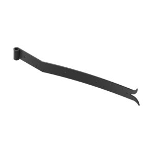 Penture PLHC - queue de carpe - Ø14 - 45x5 - trous ronds de 7,5