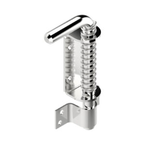 Spring-loaded latch - Ø14 - 304 stainless steel