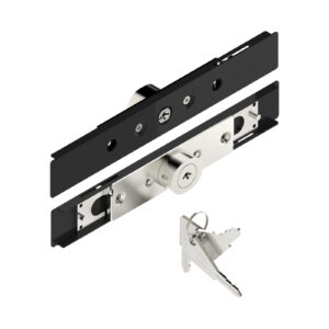Mortice lock with safety cylinder for blade, thickness 13 to 15 mm - AA40