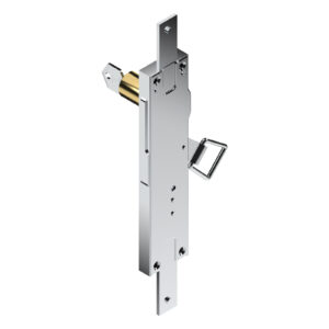 Lock - 2 points - brass - CA